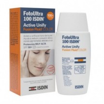 ISDIN FOTO ULTRA 100 ACTIVE UNIFY FUSION FLUID COLOR SPF 100+ 50 ML